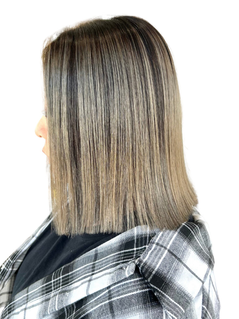 白髪ぼかしバレイヤージュ