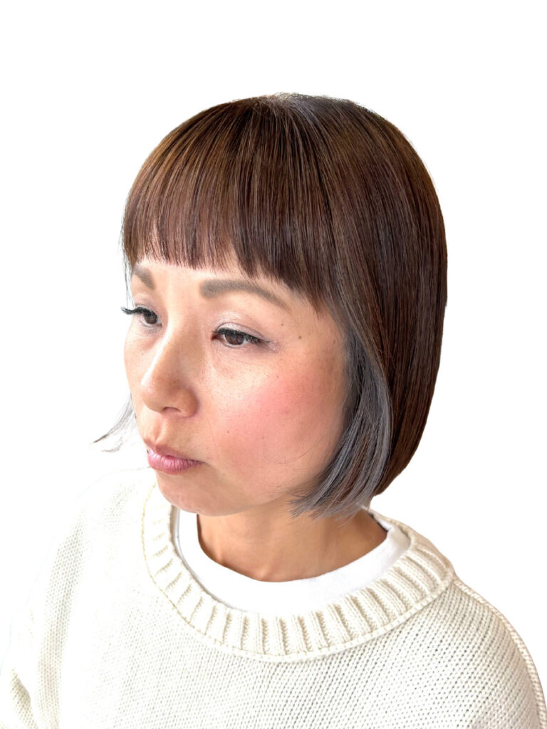 もみあげインナー