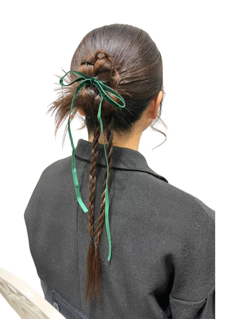 お呼ばれアレンジ