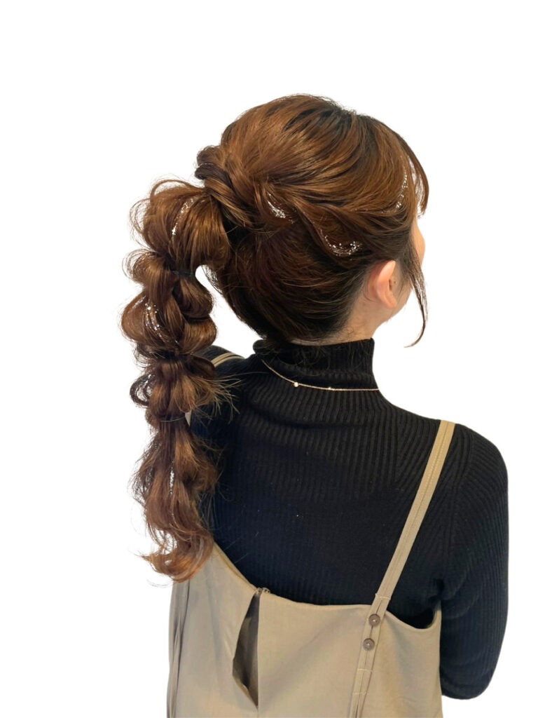 お呼ばれアレンジ