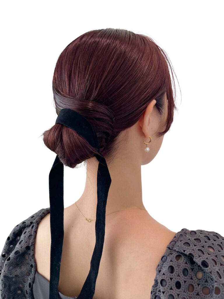 お呼ばれアレンジ